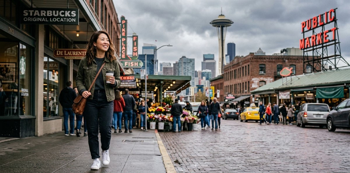 therapist exploring Seattle, WA